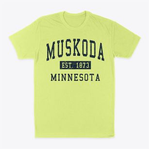 Muskoda Minnesota Classic Established Classic Dad T-Shirt