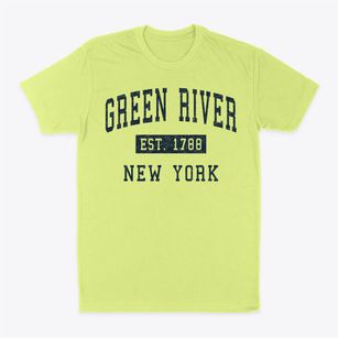 Green River New York Classic Established Classic Dad T-Shirt