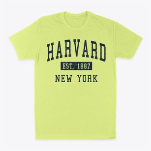 Harvard New York Classic Established Classic Dad T-Shirt