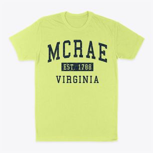 Mcrae Virginia Classic Established Classic Dad T-Shirt