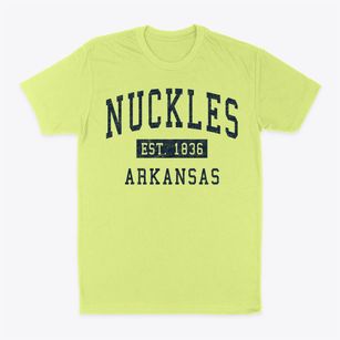 Nuckles Arkansas Classic Established Classic Dad T-Shirt
