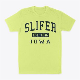 Slifer Iowa Classic Established Classic Dad T-Shirt