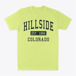 Hillside Colorado Classic Established Classic Dad T-Shirt