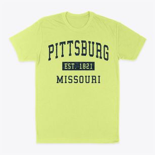 Pittsburg Missouri Classic Established Classic Dad T-Shirt
