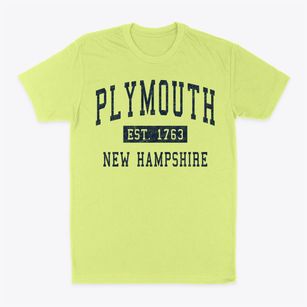 Plymouth New Hampshire Classic Established Classic Dad T-Shirt