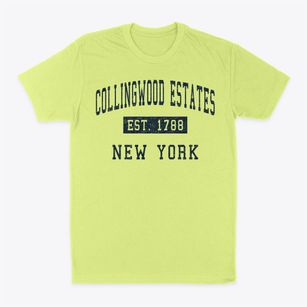 Collingwood Estates New York Classic Established Classic Dad T-Shirt