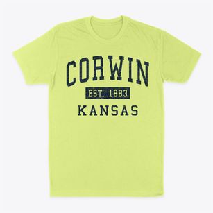 Corwin Kansas Classic Established Classic Dad T-Shirt