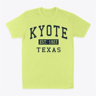 Kyote Texas Classic Established Classic Dad T-Shirt