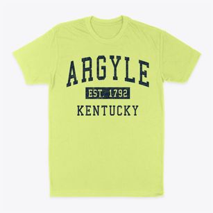 Argyle Kentucky Classic Established Classic Dad T-Shirt