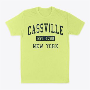 Cassville New York Classic Established Classic Dad T-Shirt
