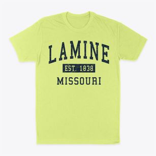 Lamine Missouri Classic Established Classic Dad T-Shirt