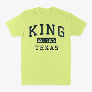 King Texas Classic Established Classic Dad T-Shirt