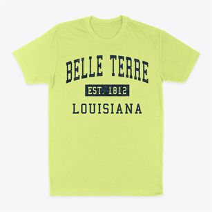 Belle Terre Louisiana Classic Established Classic Dad T-Shirt