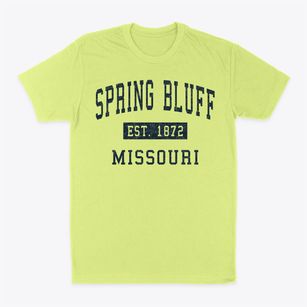 Spring Bluff Missouri Classic Established Classic Dad T-Shirt