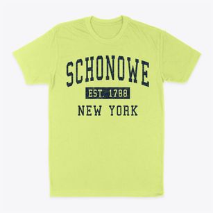 Schonowe New York Classic Established Classic Dad T-Shirt