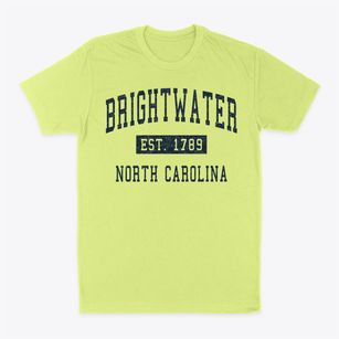 Brightwater North Carolina Classic Established Classic Dad T-Shirt