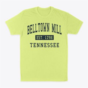 Belltown Mill Tennessee Classic Established Classic Dad T-Shirt