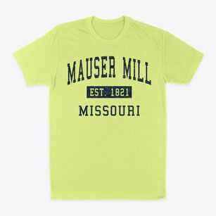 Mauser Mill Missouri Classic Established Classic Dad T-Shirt