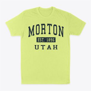 Morton Utah Classic Established Classic Dad T-Shirt