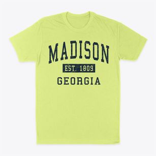 Madison Georgia Classic Established Classic Dad T-Shirt