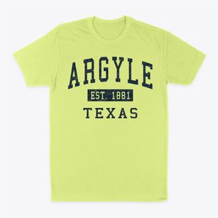 Argyle Texas Classic Established Classic Dad T-Shirt
