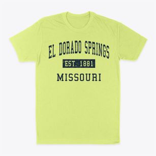 El Dorado Springs Missouri Classic Established Classic Dad T-Shirt