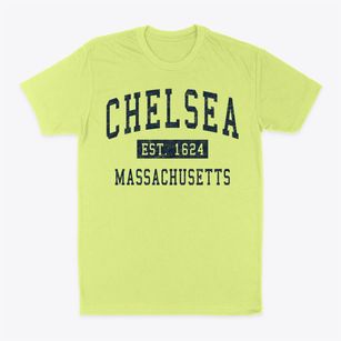 Chelsea Massachusetts Classic Established Classic Dad T-Shirt