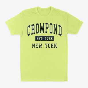Crompond New York Classic Established Classic Dad T-Shirt