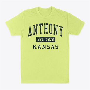 Anthony Kansas Classic Established Classic Dad T-Shirt