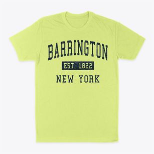 Barrington New York Classic Established Classic Dad T-Shirt