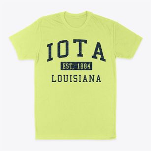 Iota Louisiana Classic Established Classic Dad T-Shirt