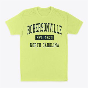 Robersonville North Carolina Classic Established Classic Dad T-Shirt