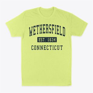 Wethersfield Connecticut Classic Established Classic Dad T-Shirt