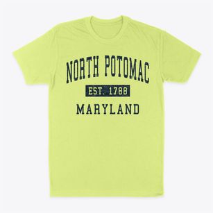 North Potomac Maryland Classic Established Classic Dad T-Shirt