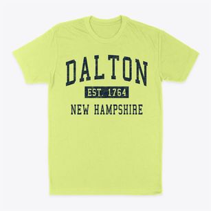 Dalton New Hampshire Classic Established Classic Dad T-Shirt