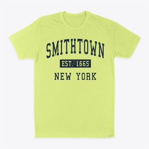 Smithtown New York Classic Established Classic Dad T-Shirt