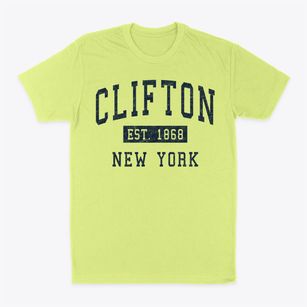 Clifton New York Classic Established Classic Dad T-Shirt