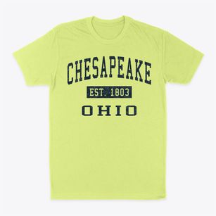 Chesapeake Ohio Classic Established Classic Dad T-Shirt