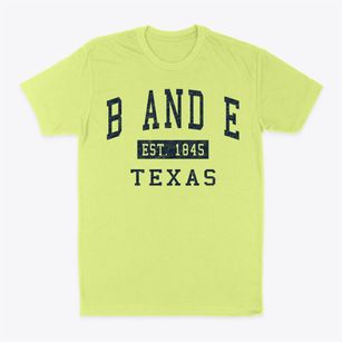 B And E Texas Classic Established Classic Dad T-Shirt