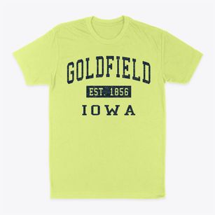 Goldfield Iowa Classic Established Classic Dad T-Shirt