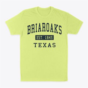 Briaroaks Texas Classic Established Classic Dad T-Shirt