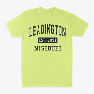 Leadington Missouri Classic Established Classic Dad T-Shirt