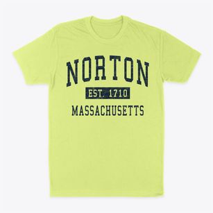 Norton Massachusetts Classic Established Classic Dad T-Shirt