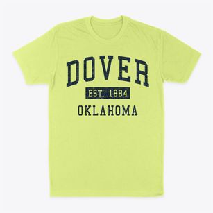 Dover Oklahoma Classic Established Classic Dad T-Shirt