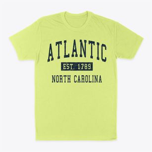 Atlantic North Carolina Classic Established Classic Dad T-Shirt