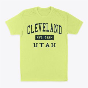 Cleveland Utah Classic Established Classic Dad T-Shirt