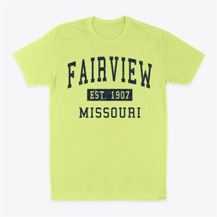 Fairview Missouri Classic Established Classic Dad T-Shirt