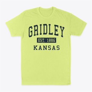 Gridley Kansas Classic Established Classic Dad T-Shirt