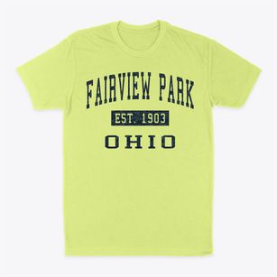 Fairview Park Ohio Classic Established Classic Dad T-Shirt