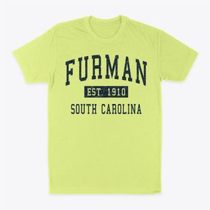 Furman South Carolina Classic Established Classic Dad T-Shirt